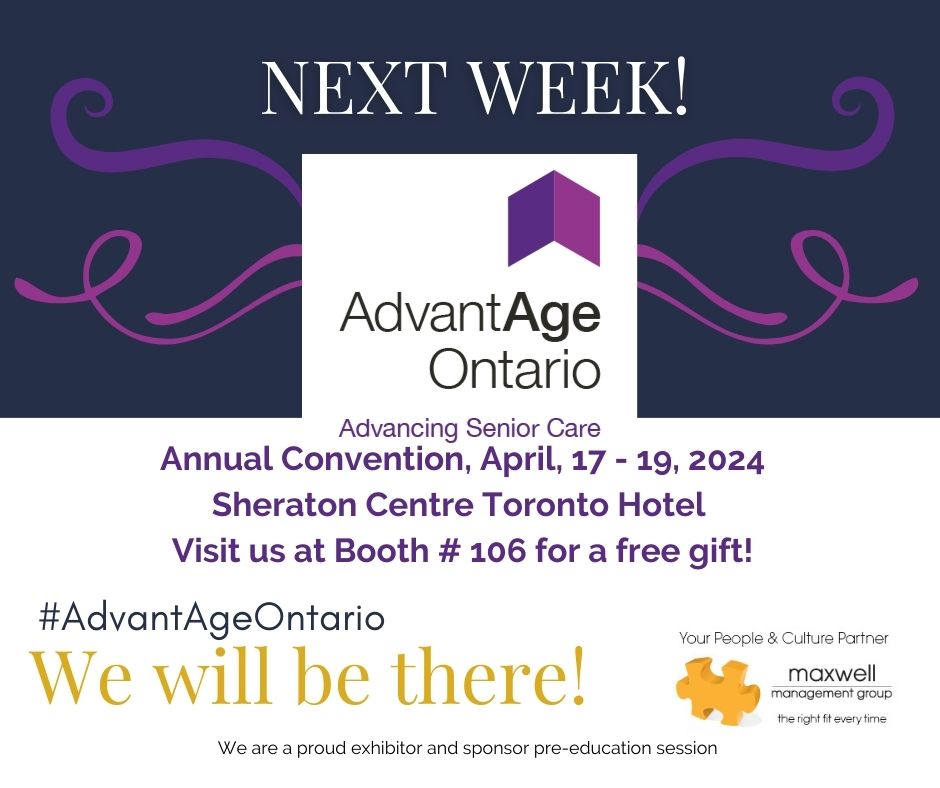 So excited to connect with everyone at next week's  AdvantAge Ontario Conference!
Join us for three full days of enriching talks and discussions around improving care for seniors.  #advancingseniorcare #healthcarecanada #education  #ASC2024