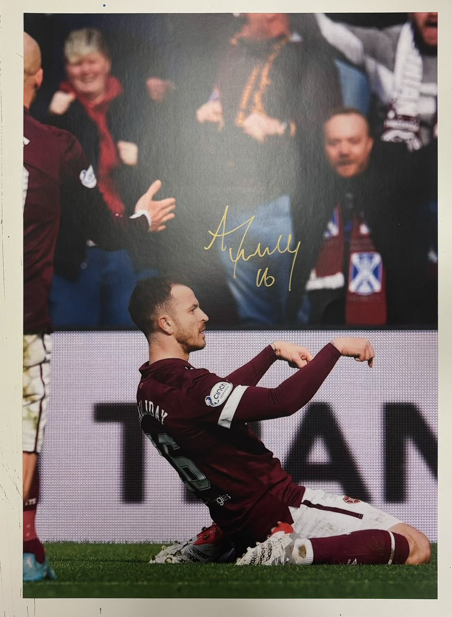 ANDY HALLIDAY Hand signed A3 prints £12 Order via DM