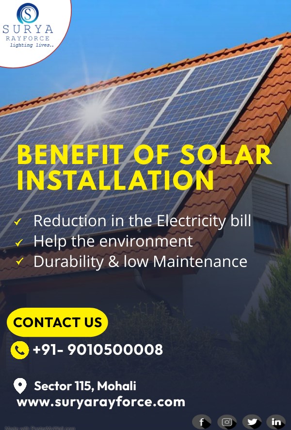 HarshBa46793038's tweet image. Why do you need to #gosolar? ☀️
-: Save Money 💰
-: Environmental Impact 🌱 
-: No Maintenance 
-: Affordable Investment

Ready to make the switch? Our #SuryaRayforce team is here to guide you through the process of switching to #solarpower.☀️

suryarayforce.com