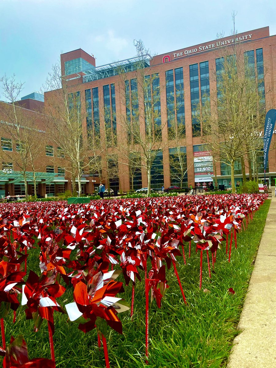 Morning walk to the clinic, surrounded by pinwheels, each representing one of the 12,500 transplants. A beautiful reminder of the life-changing impact of organ donation. #AprilTransplant #WednesdayWalk #OrganDonationAwareness #TransplantID #OSUMC
@OSUWexMed