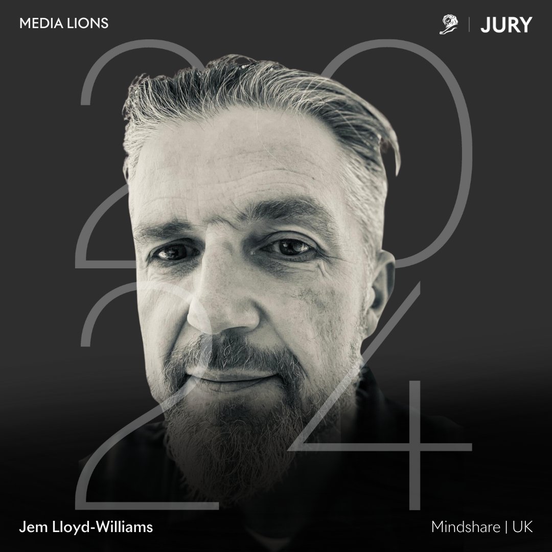 We are extremely proud to announce that our CEO, Jem Lloyd-Williams, will be serving as a Juror for the Media Lions at Cannes Lions 2024 (@cannes_lions)! You can find the full list of Jury members here 👉canneslions.com/news/cannes-li… #TeamMindshare #CannesLions2024