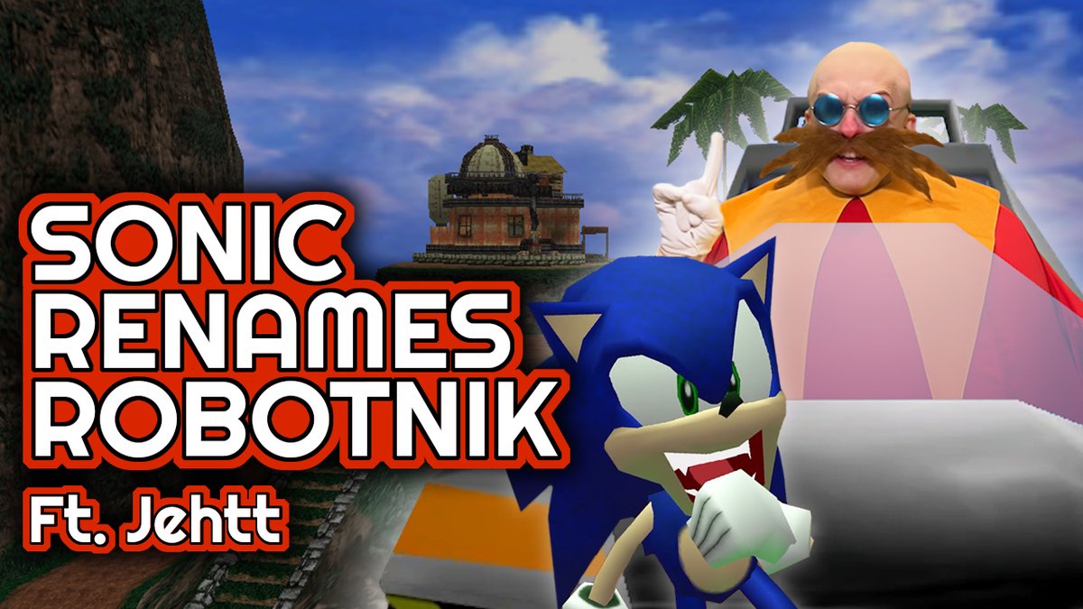 New video is up! What if Sonic had called Robotnik something OTHER than Eggman? Huge thank you to @TurboJehtt for collaborating with me! youtu.be/-Xp2tVpAeXU?si… #Sonic #SonictheHedgehog #Eggman #ShadowtheHedgehog