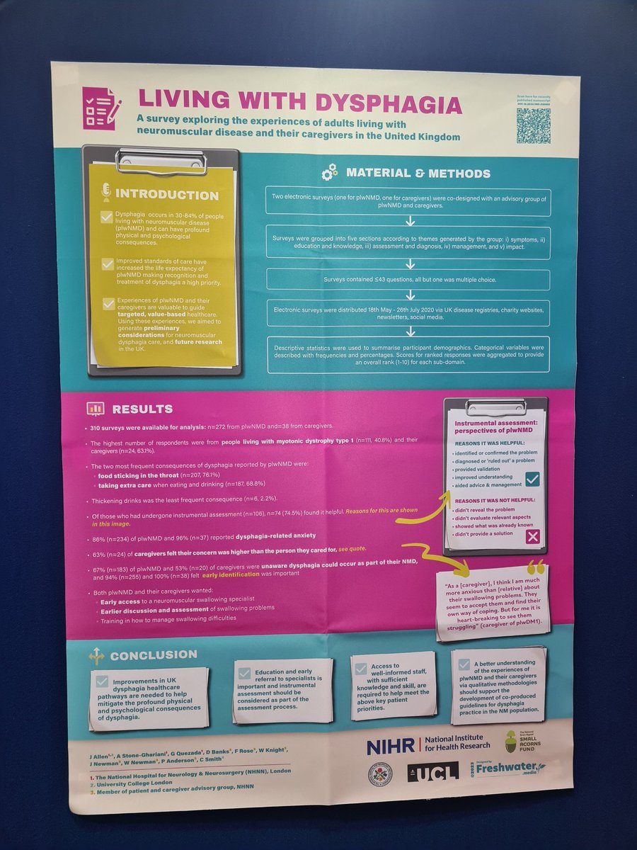 Fantastic to see a variety of posters at #IDMC14 showcasing #MyotonicDystrophy research studies supported by the UK DM Registry! Get in touch or visit bit.ly/dmenquiry to learn how we can provide data reports and link researchers with patients to help further research.