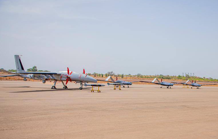 BurkinaFaso received two Akinci drones and three TB2 drones from Baykar 🇧🇫🇹🇷