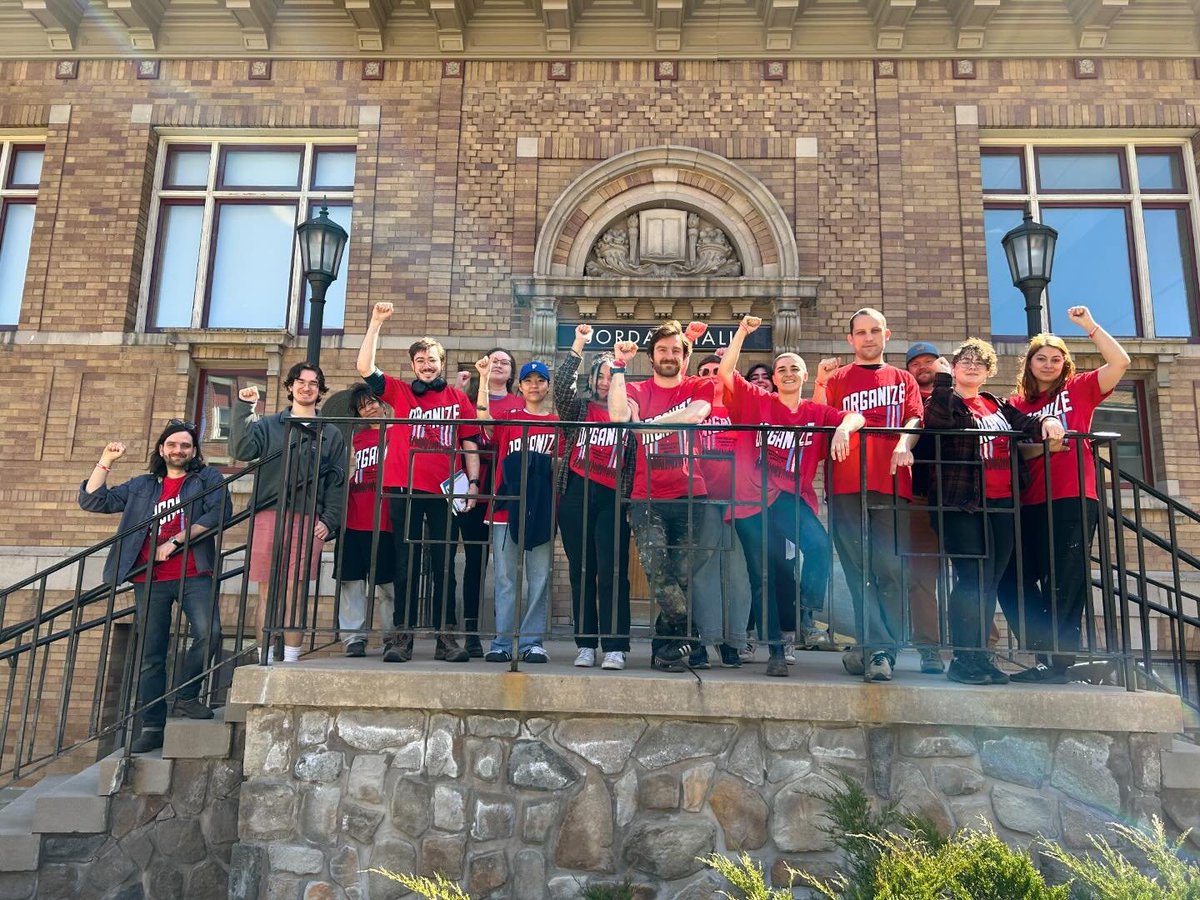 Organizing Alert! 🚨 Workers at the NYS College of Ceramics (NYSCC) are seeking to join CWA 1104 - Yesterday the workers filed for a union election with the @NLRB and delivered their vision statement to NYSCC. Welcome to the CWA fam, NYSCC workers! 🎉