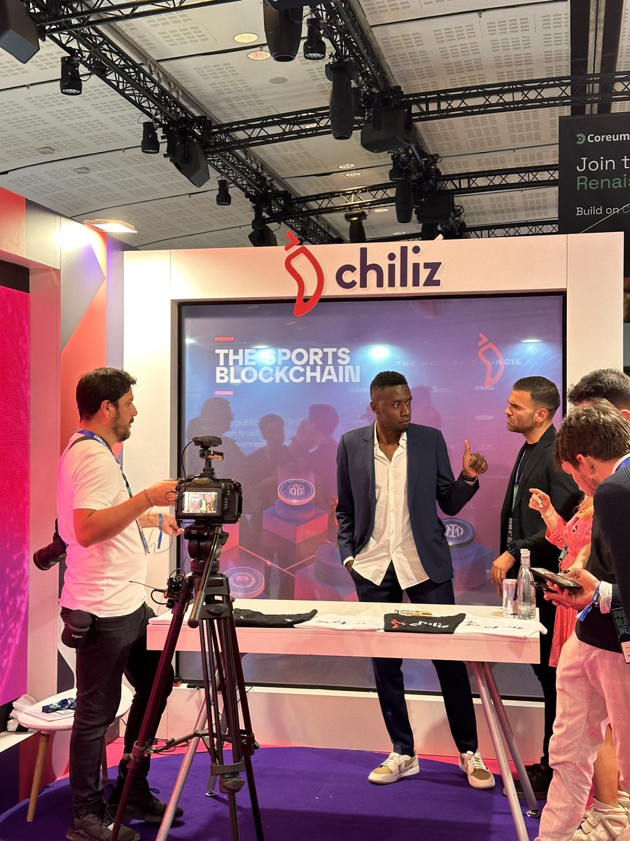 Edouard Lafaye (@edouardlafaye) on Twitter photo When Sport meets blockchain it’s a win ! <a href="/ParisBlockWeek/">Paris Blockchain Week</a> #PBW2024
<a href="/MATUIDIBlaise/">Blaise Matuidi</a> X <a href="/Chiliz/">Chiliz - The Sports Blockchain</a> <a href="/alex_dreyfus/">Alexandre Dreyfus</a> <a href="/PSG_inside/">Paris Saint-Germain</a> When Sport meets blockchain it’s a win ! <a href="/ParisBlockWeek/">Paris Blockchain Week</a> #PBW2024
<a href="/MATUIDIBlaise/">Blaise Matuidi</a> X <a href="/Chiliz/">Chiliz - The Sports Blockchain</a> <a href="/alex_dreyfus/">Alexandre Dreyfus</a> <a href="/PSG_inside/">Paris Saint-Germain</a>