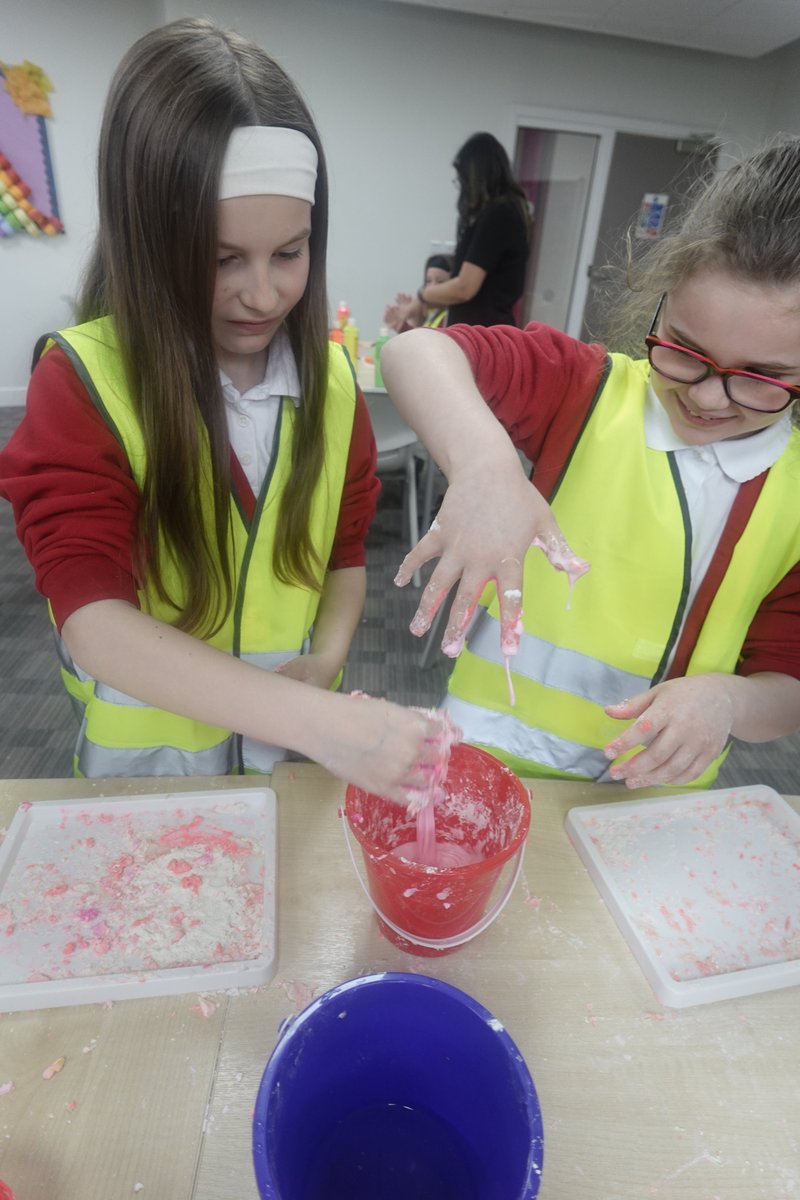 Wakefield CU (@wakefieldcu) on Twitter photo Today we welcomed <a href="/CherryTree_SCH/">Cherry Tree Academy</a> for a taster session in Childcare at <a href="/CastlefordColl/">Castleford College</a>
What a fab afternoon we had making playdough & oobleck, painting & printing with fruit, creating ideas for tuff trays and thinking creatively using the very hungry caterpillar for inspiration Today we welcomed <a href="/CherryTree_SCH/">Cherry Tree Academy</a> for a taster session in Childcare at <a href="/CastlefordColl/">Castleford College</a>
What a fab afternoon we had making playdough & oobleck, painting & printing with fruit, creating ideas for tuff trays and thinking creatively using the very hungry caterpillar for inspiration