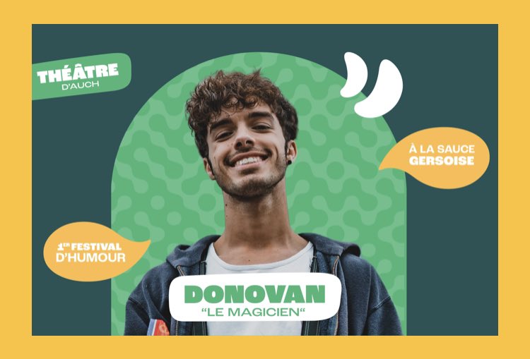 C’est demain au théâtre municipal d’Auch dans le cadre du festival les fous rires gascons