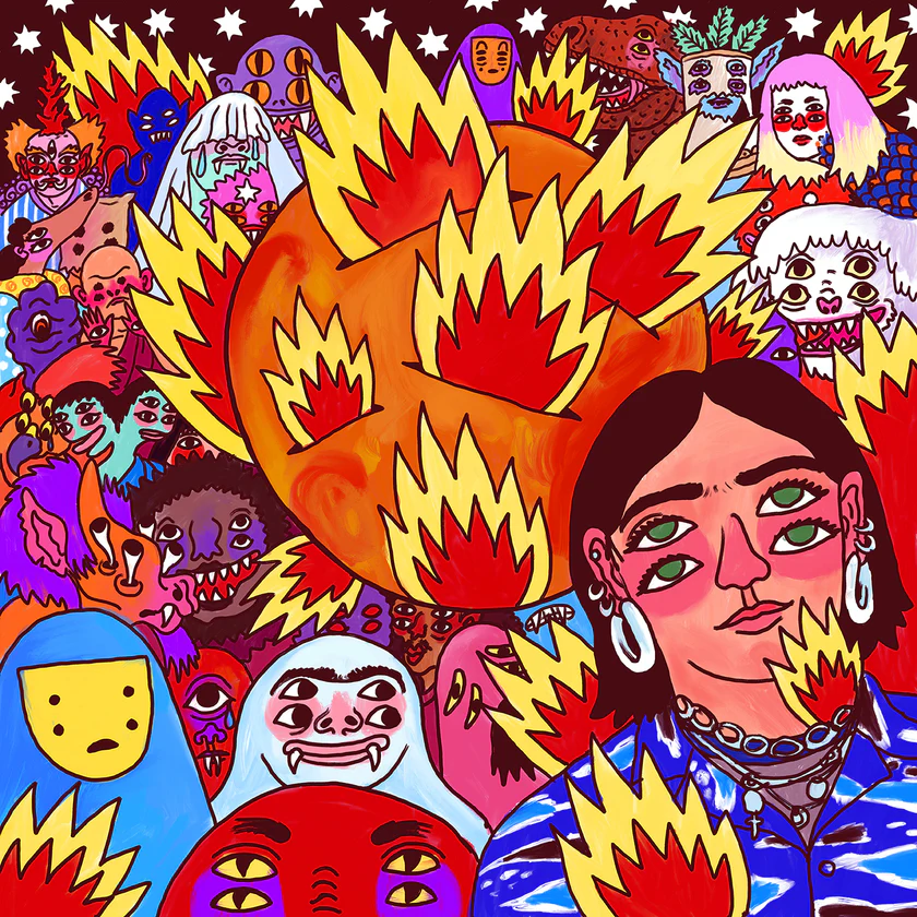 Was listening @BENEEMUSIC on Spotify and just discovered an amazing @RicardoCavolo piece on the album cover. Legend.