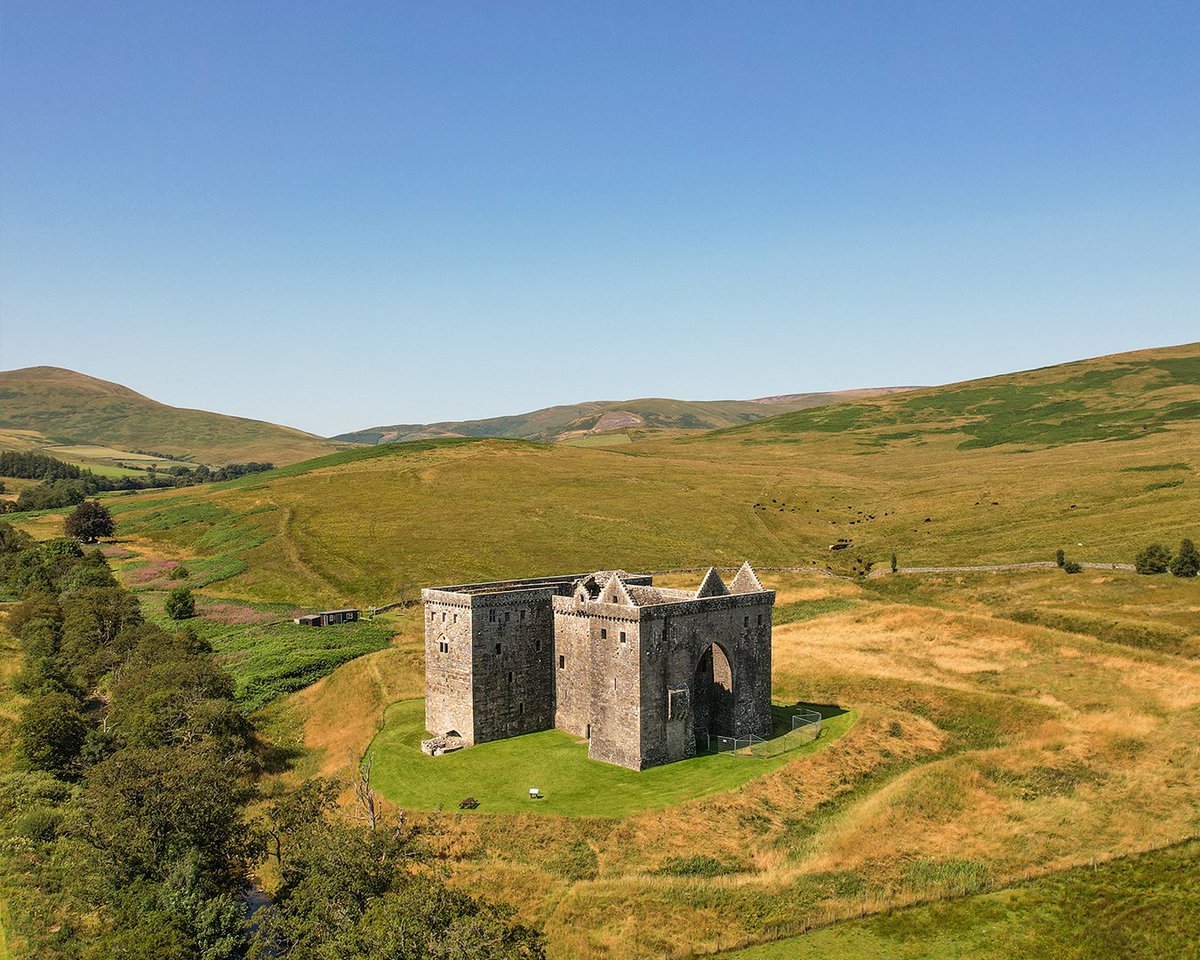 Known as 'the guardhouse of the bloodiest valley in Britain', Hermitage Castle tells a dark story of torture, treason and bloodshed. 📍Hermitage Castle, Newcastleton, Scottish Borders #Scotland