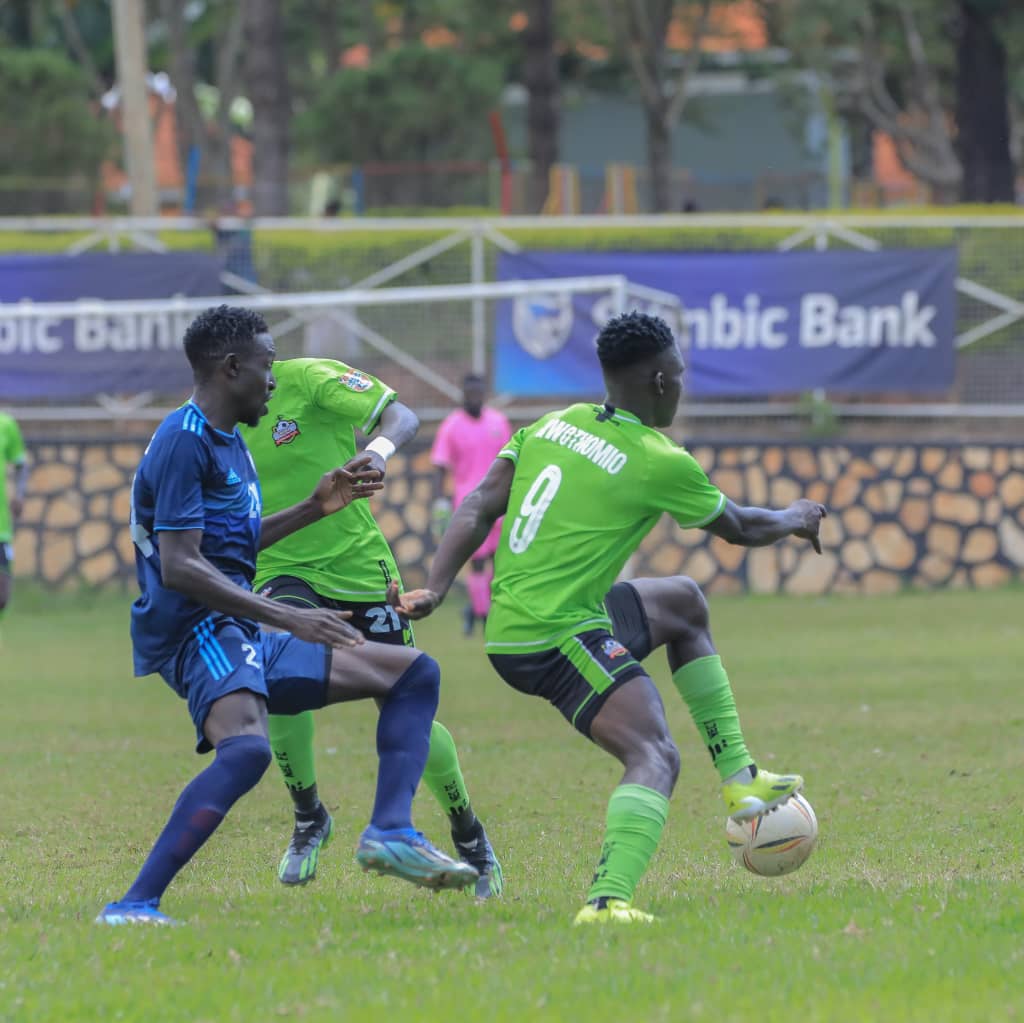 Semi-final bound. @Nec_Fc see off @UgPoliceFC 2:0 in Kavumba. Goals by: ⚽Cromwell Rwothomio ⚽Wahab Gaddafi #StanbicUgandaCup