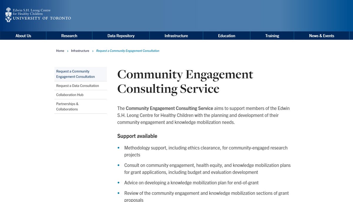 ❓Did you know the @LeongCentre has a consultation service to support its members with their community #engagement and #knowledgemobilization needs? Read more and request a consultation today: bit.ly/43jE9I3