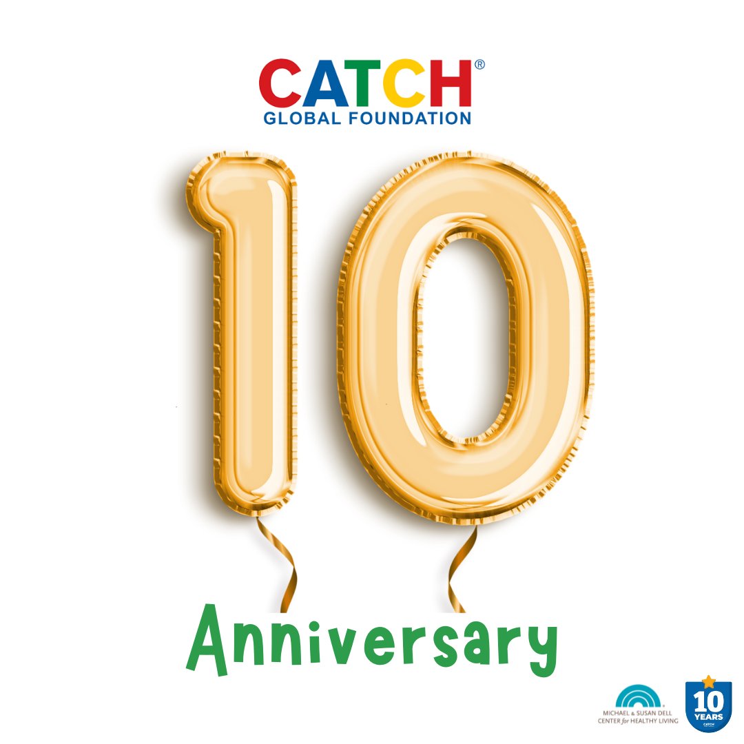 Today, @CATCHhealth turns 10! Join us in celebrating by learning more about its resources and the research from Michael & Susan Dell Center for Healthy Living investigators that provides the evidence base for this work. bit.ly/3vLKHE2