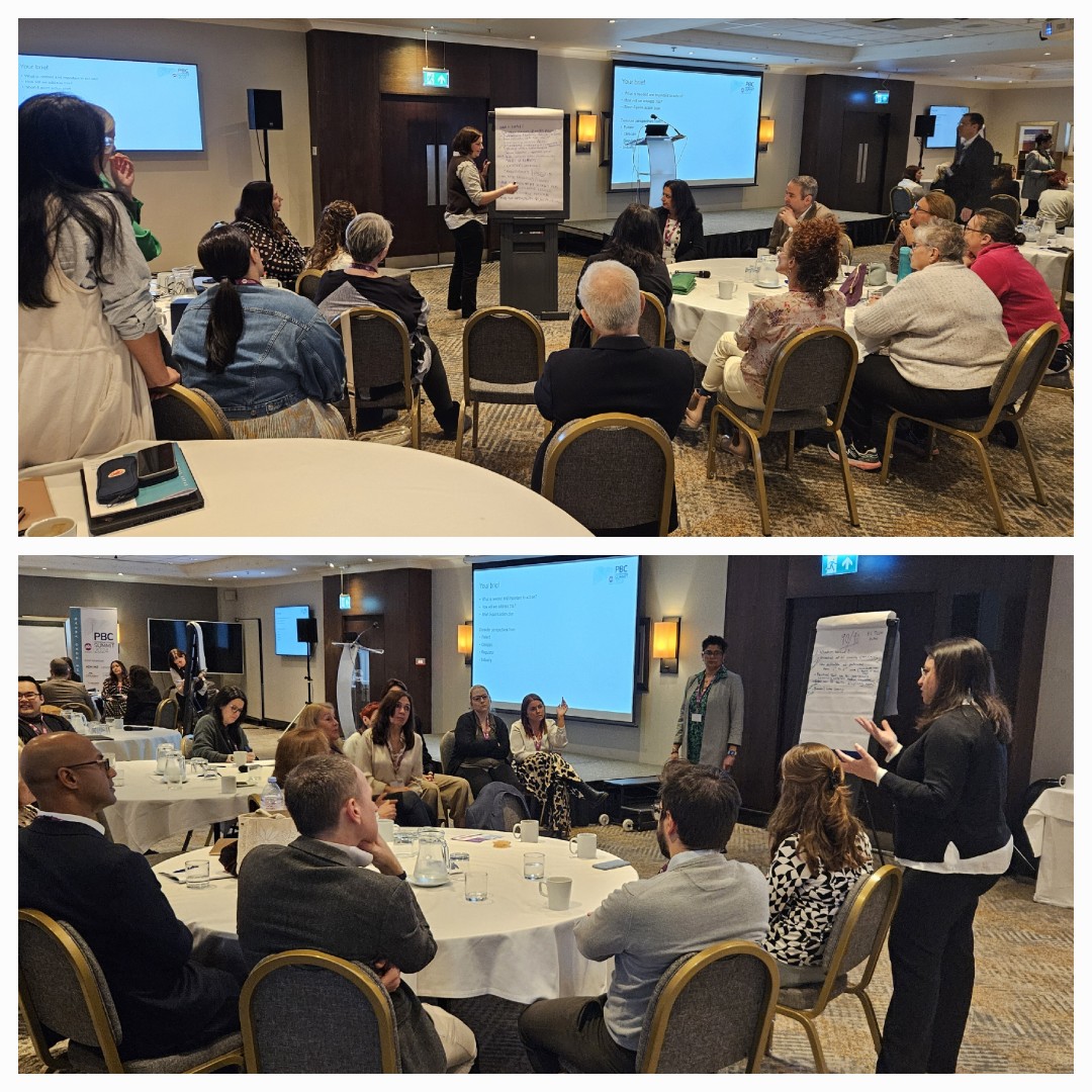 A couple of the breakout sessions where ideas become actions on how to improve the patient experience for the #PBCCommunity #pbcSummit