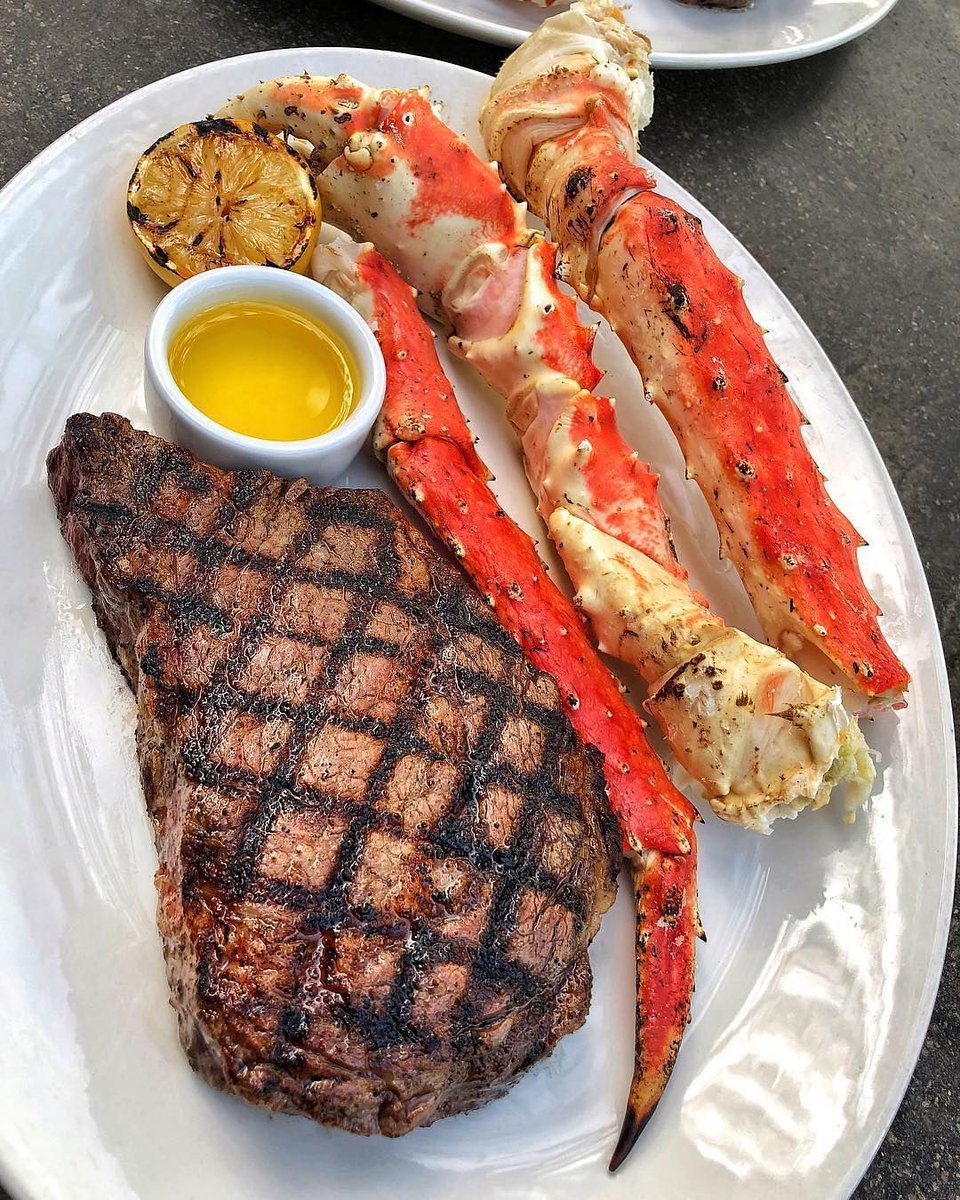 Steak & crab legs
Is it too much?