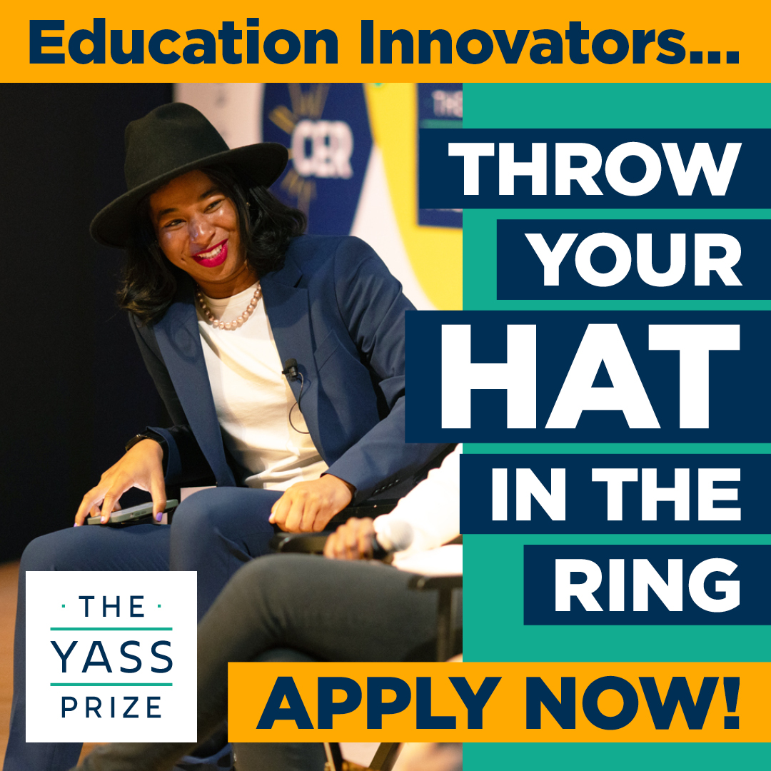 'What the Yass Prize is saying is if you are delivering outstanding results, if you're committed to students and putting them first, then we're going to see you and we're going to award you.' @MissTaylorShead @StemuliStudios Apply by April 18th! yassprize.org