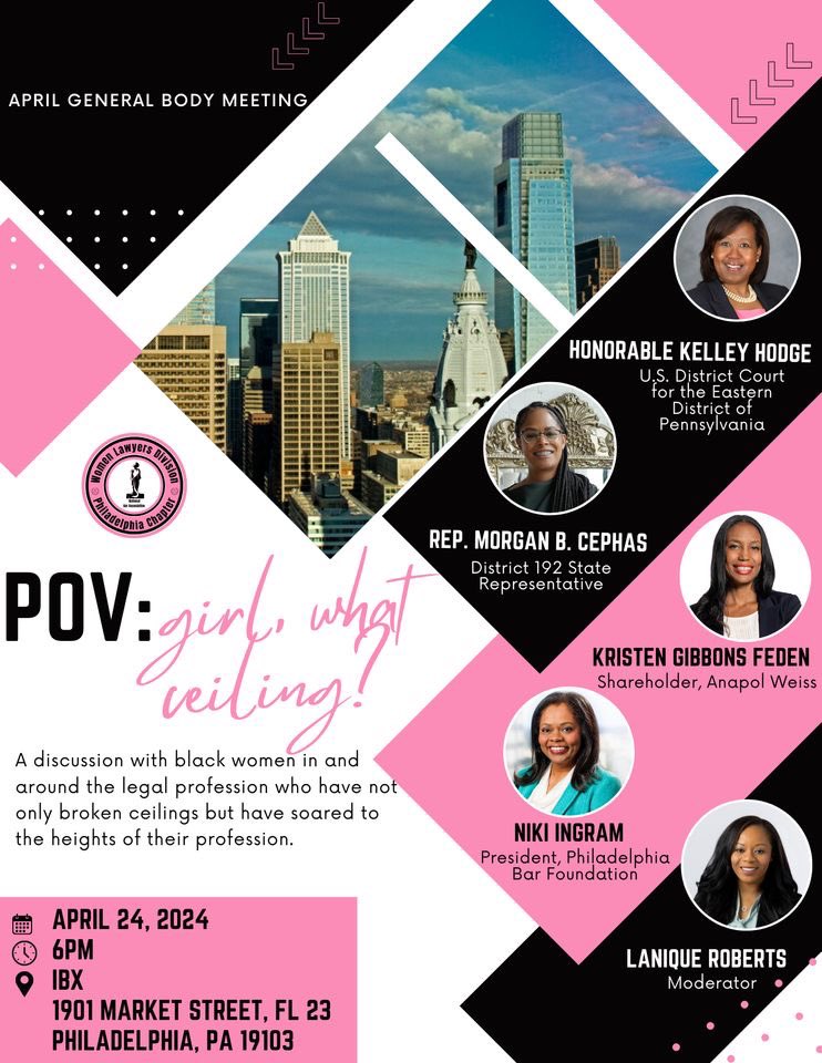 Please join us for our April General Body Meeting. Register: rb.gy/dkaxmb