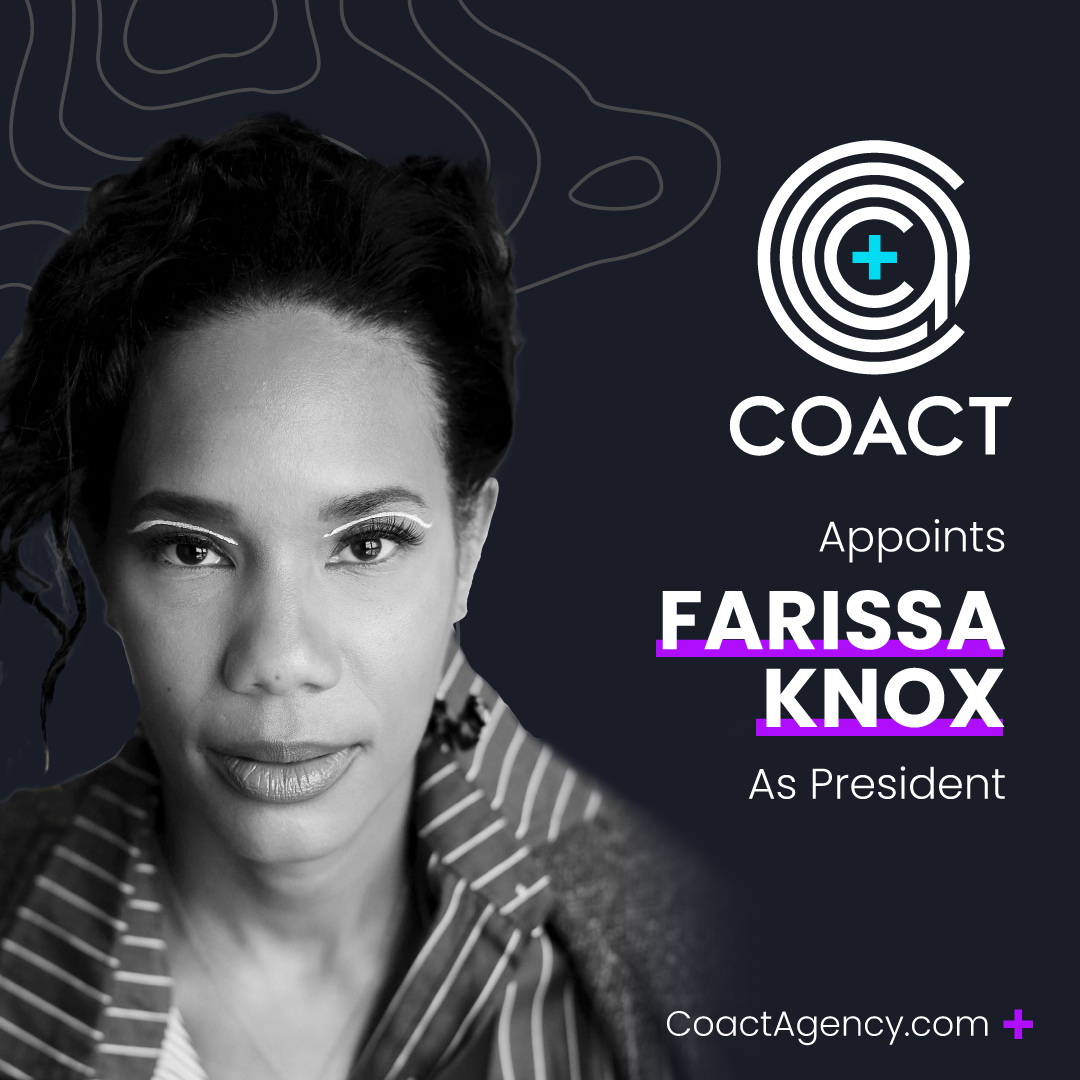 BillyDec's tweet photo. SO PROUD to announce @FarissaKnox as President of our Creative Agency #COACT

@CoactAgency was founded to bring some of the greatest minds and talents in their fields together and serve clients around the globe. 

https://t.co/7WyJQO3aGh https://t.co/V6bGSt4zFx