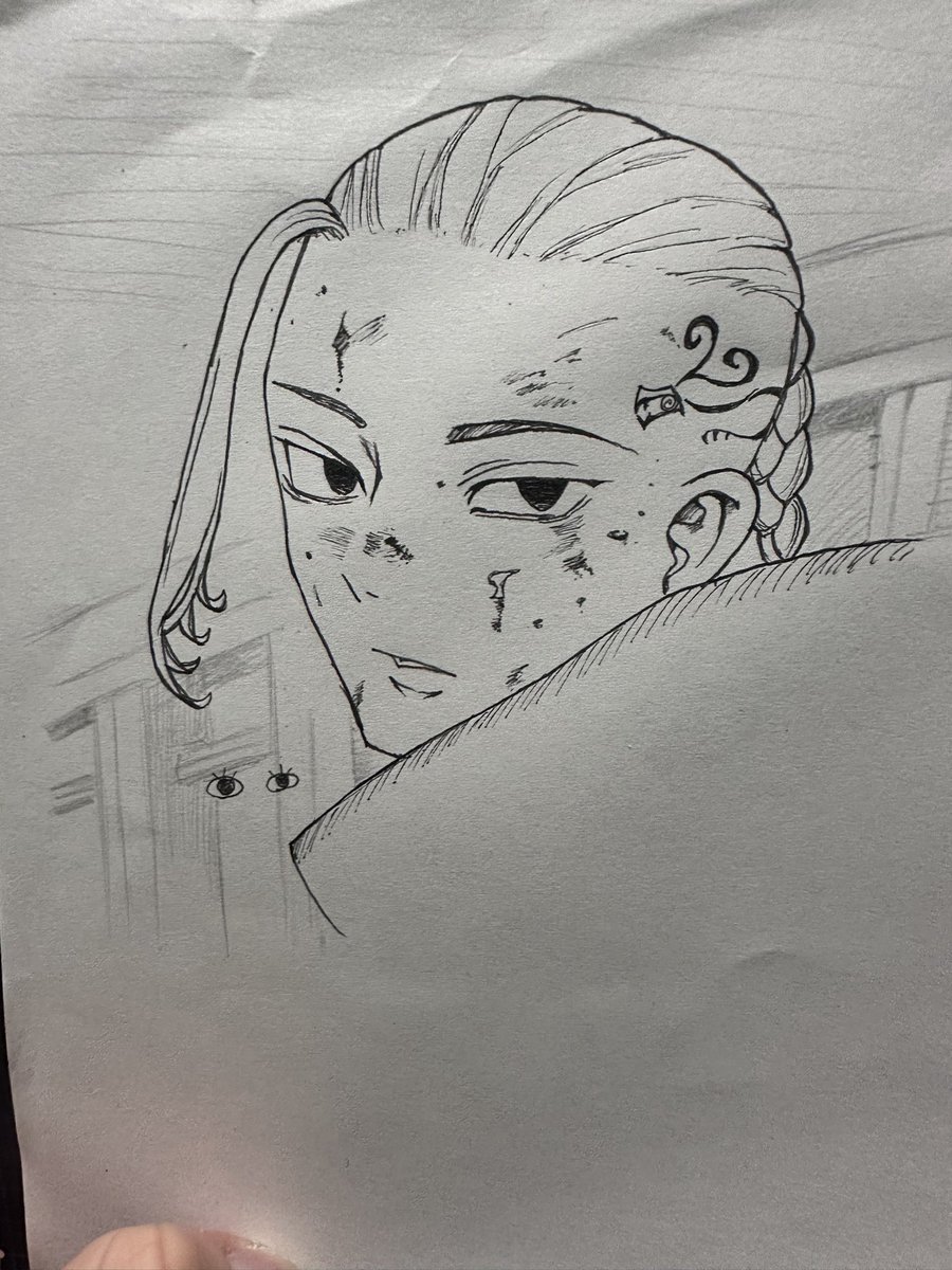 最近の模写は娘氏に頼まれて渋々描いたコレなんだけど
「見たものを見たままの位置に描き落としている」
としか言えないです、、
あとはそれっぽくなればオッケーとも、、 