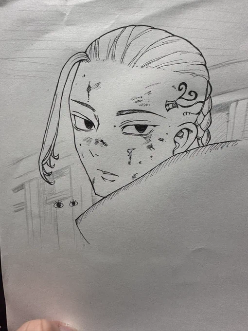 最近の模写は娘氏に頼まれて渋々描いたコレなんだけど
「見たものを見たままの位置に描き落としている」
としか言えないです、、
あとはそれっぽくなればオッケーとも、、 