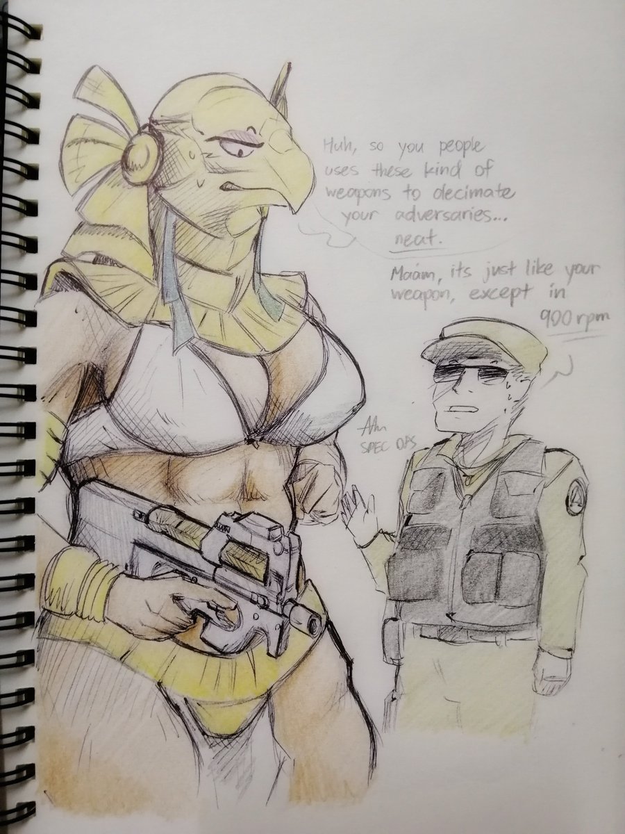Well, I do sketch most of your ideas out, but in the meantime, someone else squeeze in Stargate related stuff for me to draw-