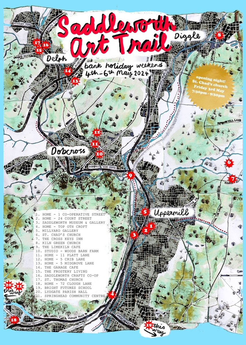 SADDLEWORTH ART TRAIL IS COMING SOON.... Read more here: saddind.co.uk/new-saddlewort…