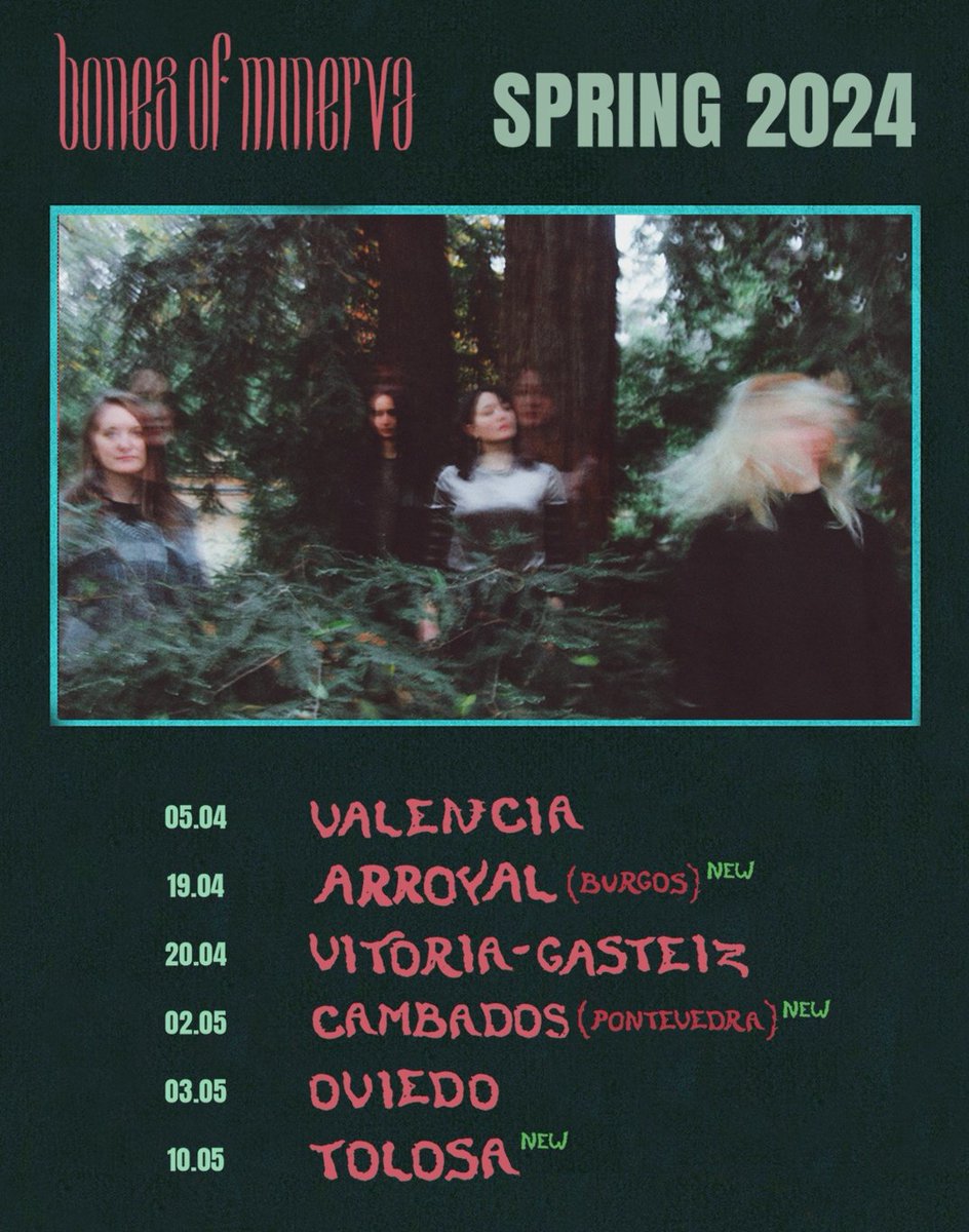No paramos quietas, esto había que actualizarlo ✨ nuevas fechas en Arroyal, Cambados y Tolosa + sentimos anunciar que Bilbo y Madrid tendrán que esperar. Ahí nos vemos
