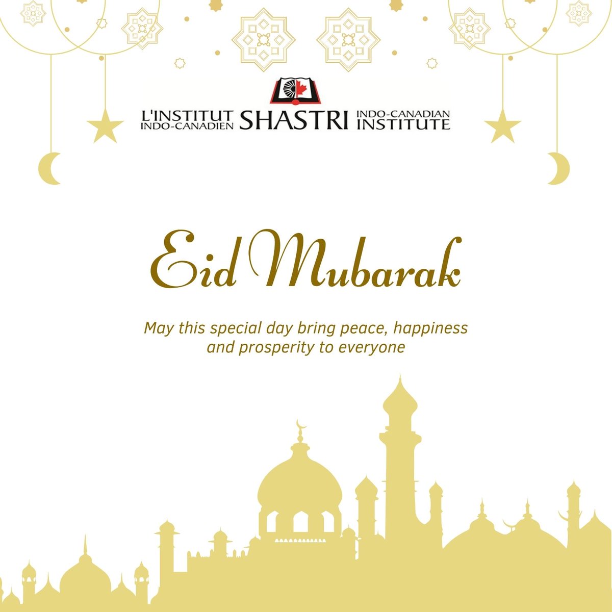 @OfficialSICI wishes everyone a joyful Eid! May this #EidUlFitr bring happiness and blessings to all. #Eidmubarak2024 @HCI_Ottawa