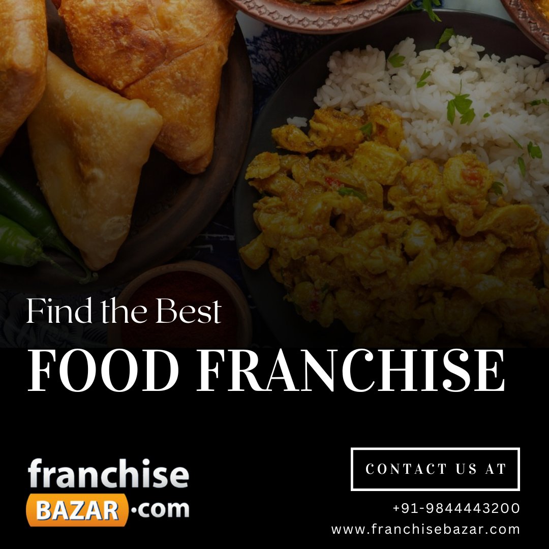 Searching for the Best Food Franchise to invest in?

Call us at +91-9844443200 or visit our website franchisebazar.com to explore the best food franchise opportunities in India.

#foodfranchise #FoodFranchiseBusiness #FoodFranchise2024 #foodfranchises #foodbusiness