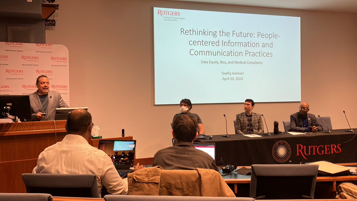 Rutgers School of Communication and Information (@rutgerscomminfo) on Twitter photo Today! From 10:30am - 4:15pm: “Rethinking the Future: People-centered Information & Communication Practices” hosted by the #RUSCI #LIS Research Committee. In person or virtually go.rutgers.edu/fpj92k55 <a href="/RutgersU/">Rutgers University</a> Today! From 10:30am - 4:15pm: “Rethinking the Future: People-centered Information & Communication Practices” hosted by the #RUSCI #LIS Research Committee. In person or virtually go.rutgers.edu/fpj92k55 <a href="/RutgersU/">Rutgers University</a>