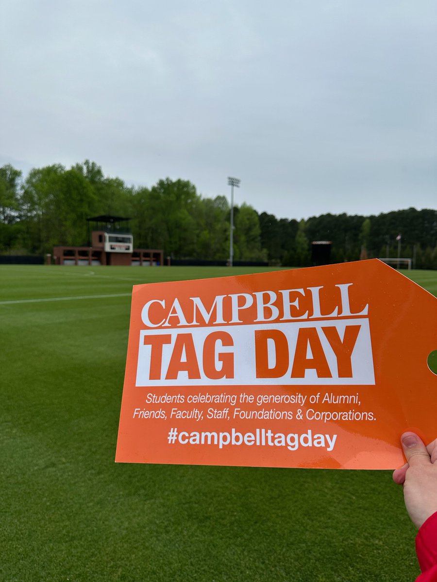 Happy #CampbellTAGDay ‼️ Thank you to all our friends, alumni, faculty, staff and others for the generosity you show us day in and day out. #FightAsONE 🐪⚽️