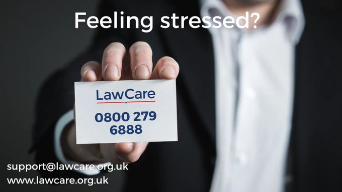 It's #StressAwarenessMonth As well as a comprehensive range of articles, videos and information @LawCareLtd offer a confidential helpline and email support. lawcare.org.uk/get-informatio…