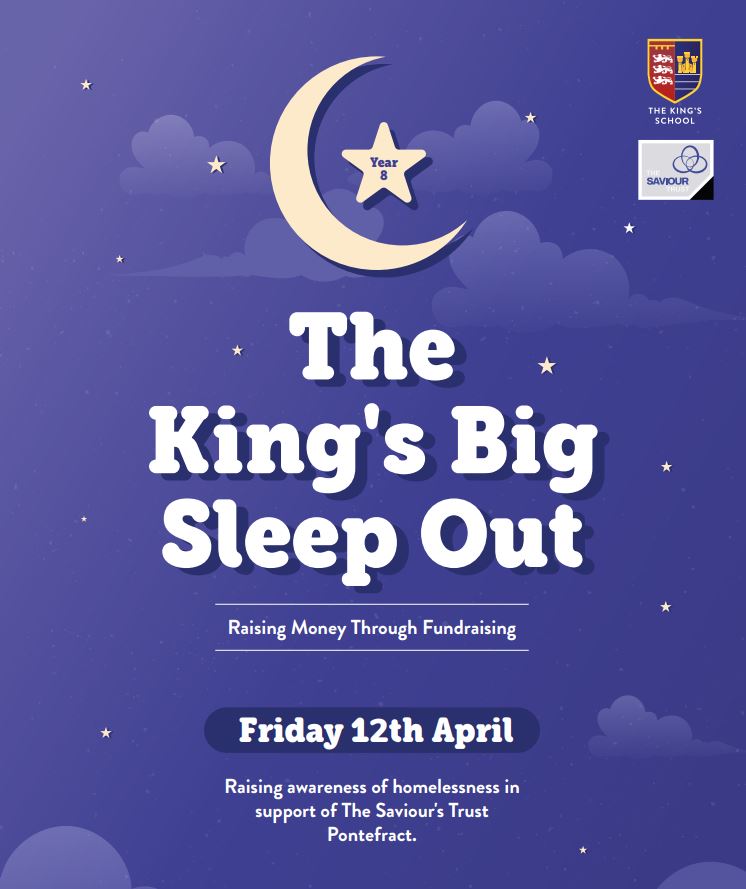 PATKingsSchool's tweet photo. A group of Year 8 students are taking part in The King's Big Sleep Out on Friday, raising money and #awareness of homelessness. 🌙✨
If anyone would like to donate to The Saviour's Trust, you can do so on MCAS. #ThankYou #KingsCares #SupportingOurCommunity #HomelessnessMatters https://t.co/lKp7kQ3zmH