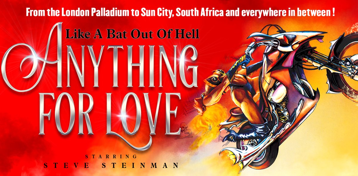 🎸 Steve Steinman's Anything For Love 🎸 📆 Thursday 17 October 2024 🗺 The Baths Hall @VampsRockFan #scunthorpe #nlincs #thebathshall #music #meatloaf #batoutofhell