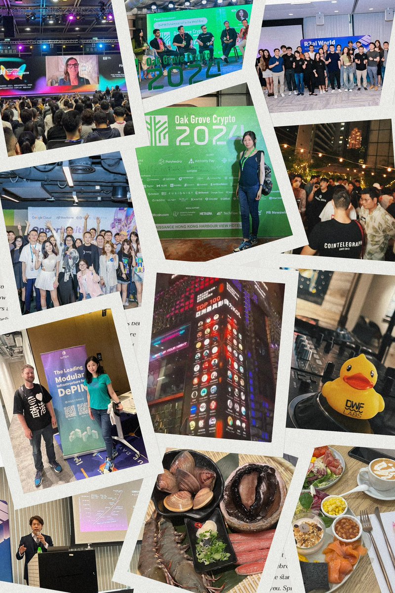 TYSM for the invite to your 🇭🇰 Web3 Week events @OakGroveVC @OKX_Ventures @DWFLabs @bitgetglobal @7upDAO @MyStarbase_com @iotex_io Fantastic 1:1s with @OrdzGames @LumiterraGame @alls_to @asher5602 @RockTreeCapital @JanctionMGT @penomoprotocol @TzApac @questflow Next stop, 🇦🇪!