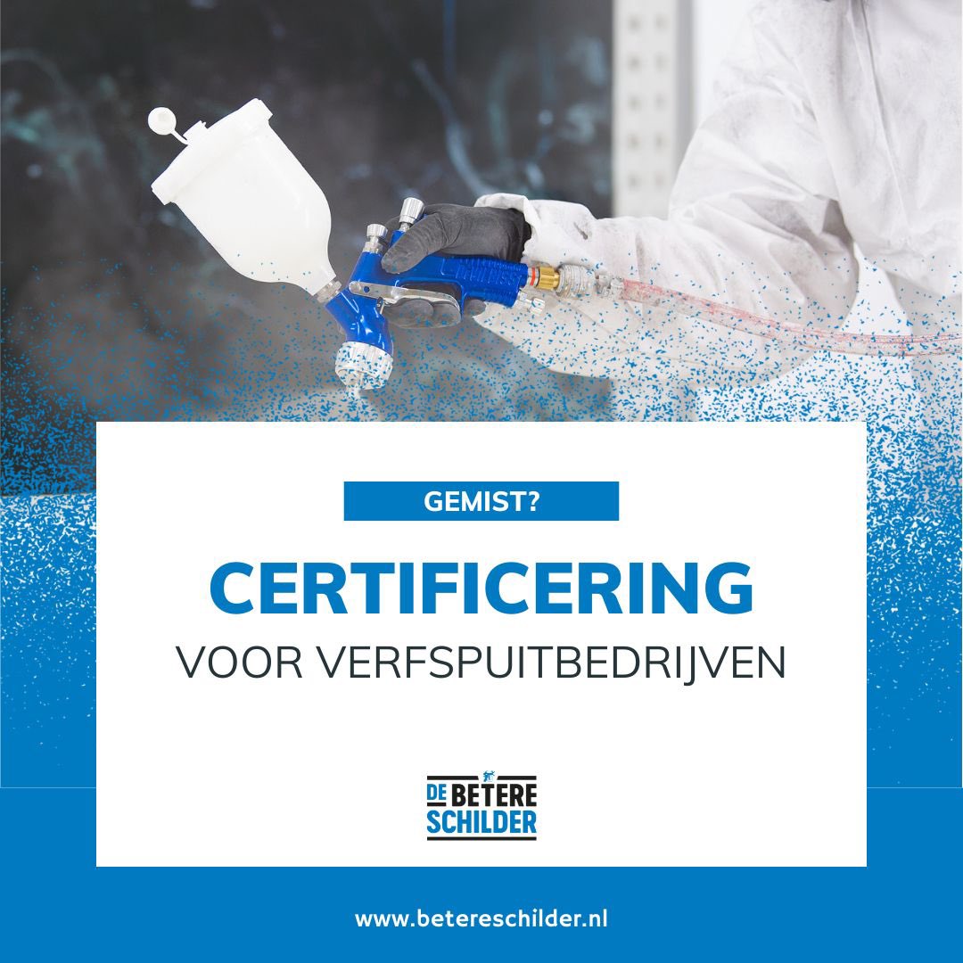 𝔾𝕖𝕞𝕚𝕤𝕥 ❔
De Betere Schilder lanceert per direct een unieke en exclusieve certificering voor verfspuiters in Nederland. De certificering bevat een doorlopende training en biedt opdrachtgevers zekerheid en kwaliteit.

Meer informatie 👉 betereschilder.nl/verfspuitbedri…