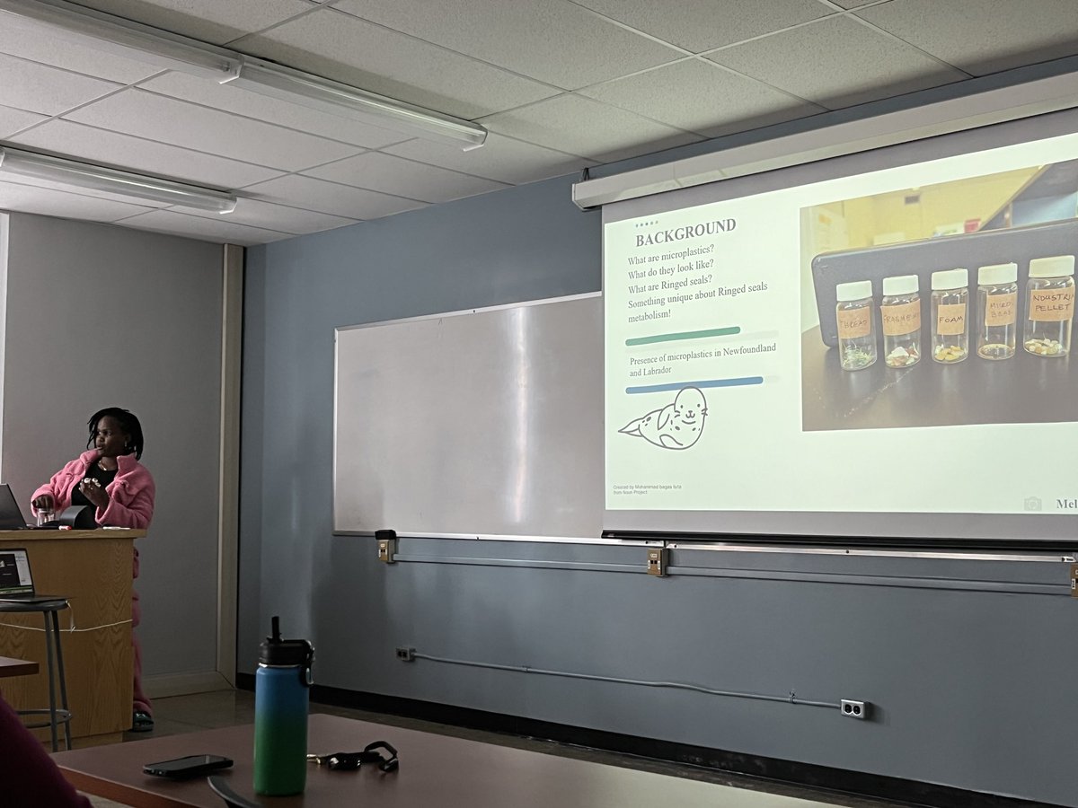 CLEAR (@clear_lab_) on Twitter photo Last <a href="/MUNGeog/">MUN Geography</a> master’s student proposal of the day: the talented Bridget Kakooza talks about plastics and Ringed seal. Last <a href="/MUNGeog/">MUN Geography</a> master’s student proposal of the day: the talented Bridget Kakooza talks about plastics and Ringed seal.
