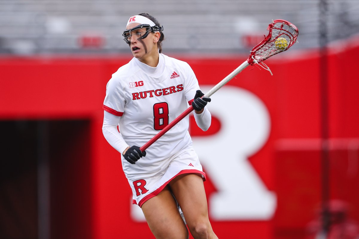 rutgers_wlax's tweet photo. Thanks to last night's hat trick, Cassidy Spilis is now just three points away from becoming the program's all-time leader in career points!

A five-time Big Ten Midfielder of the Week this season, Spilis leads the country with 59 goals!

#BxB 🧱 | #GoRU https://t.co/oRBmbYxqB9