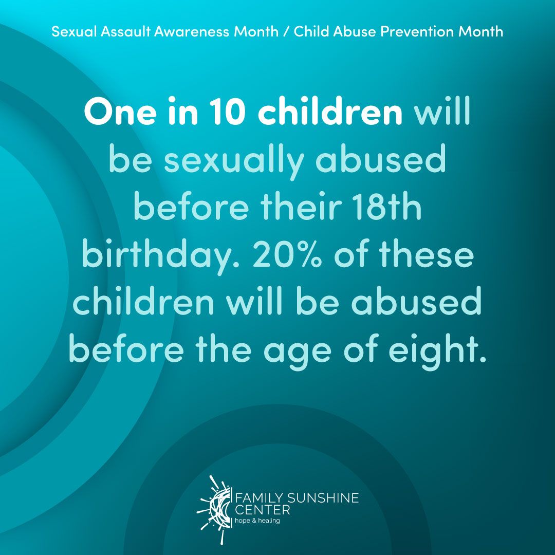 FSCGivesHope's tweet photo. The month of April is crucial for raising awareness about child abuse and sexual assault. Statistics show that a significant number of children experience sexual abuse, with a majority of reported cases targeting those 17 and under.  #SAAM2024 #CAPM2024 #FSCHopeandHealing. https://t.co/bW5k7bxT4s