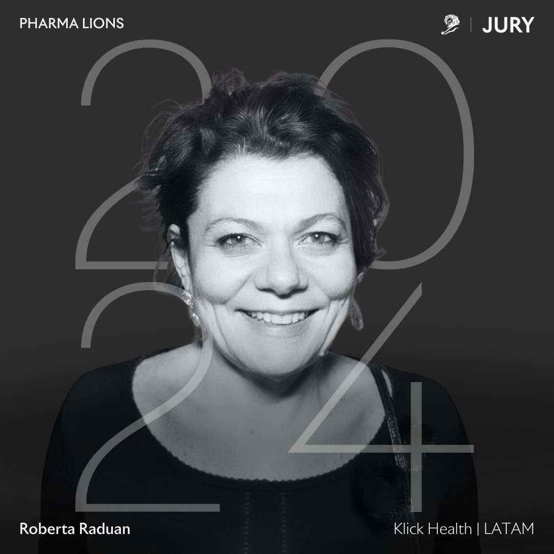 The @Cannes_Lions Jury members have been announced 🥁 🥁 🥁 join us in congratulating Roberta Raduan, Managing Director LATAM, for being selected for the Pharma Lions! #CannesLions2024