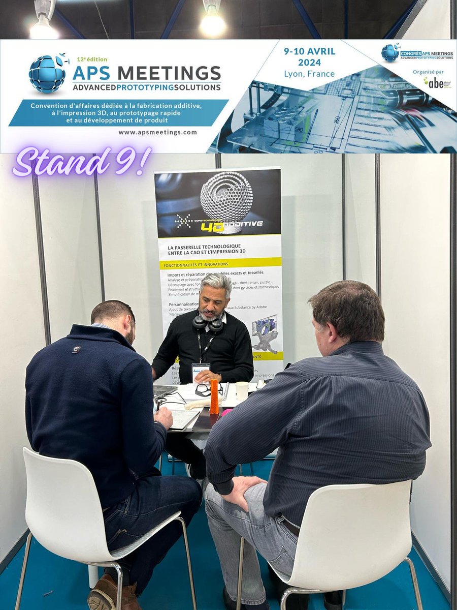 {Event at APS Meeting} 🚀 Day 2! Georges Teiti is on the place! He had numerous exciting business appointments. 🌟  Connect with him to delve into the innovative features of our #4DAdditive software.
#APSMeeting #4DAdditive #CoreTechnologie. #ARO  🤝<a href="/CoreTechnologie/">CoreTechnologie Software for CAD+3D printing data</a>