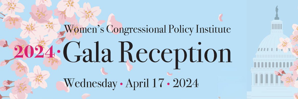 One week until our annual gala reception! Join us as we celebrate and honor the record number of women serving in Congress & the leadership of the Bipartisan Women’s Caucus at our annual event. For sponsorship & RSVP information, please visit: bit.ly/2024wcpinvite