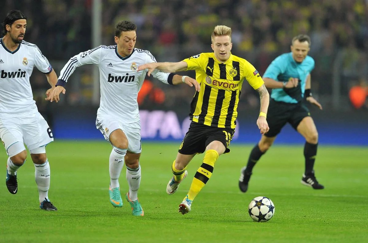 Borussia Dortmund's record in knockout matches against Spanish teams: 

- 6 qualifications
- 2 eliminations

#ATLBVB #UCL