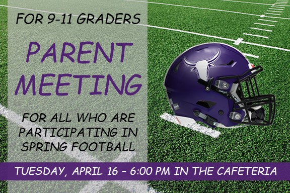 🚨🚨🏈Calling all Football Parents!! Mark your Calendar!! We can't wait to see you. 😀🏈💜@mrhs_MavsFTB @MRHSMavericks