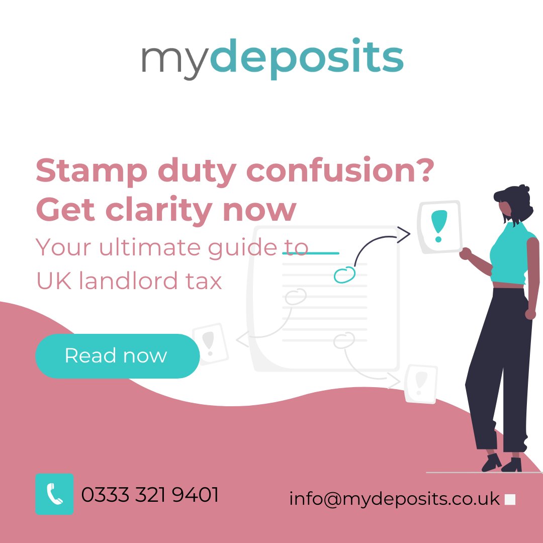 Is stamp duty making your head spin? Our partner's, @TotalLandlord, comprehensive guide breaks down everything you need to know to navigate this tricky terrain. 💡 Get clarity and peace of mind: totallandlordinsurance.co.uk/knowledge-cent… #StampDuty #TaxClarity #LandlordTaxes #SaveNow #mydeposits