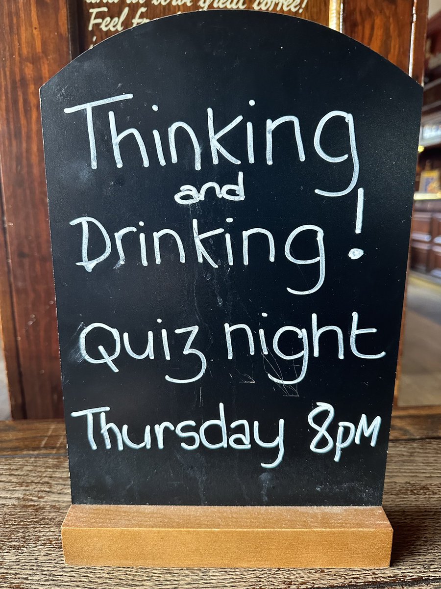 Two tables left for the quiz tomorrow Banter…delicious sarnies…and of course,Derek! 01244 344460 to reserve a table for your team #chestertweets @BeersInChester @the_joe_smoe @wearechester @welcome_dogs @SkintChester