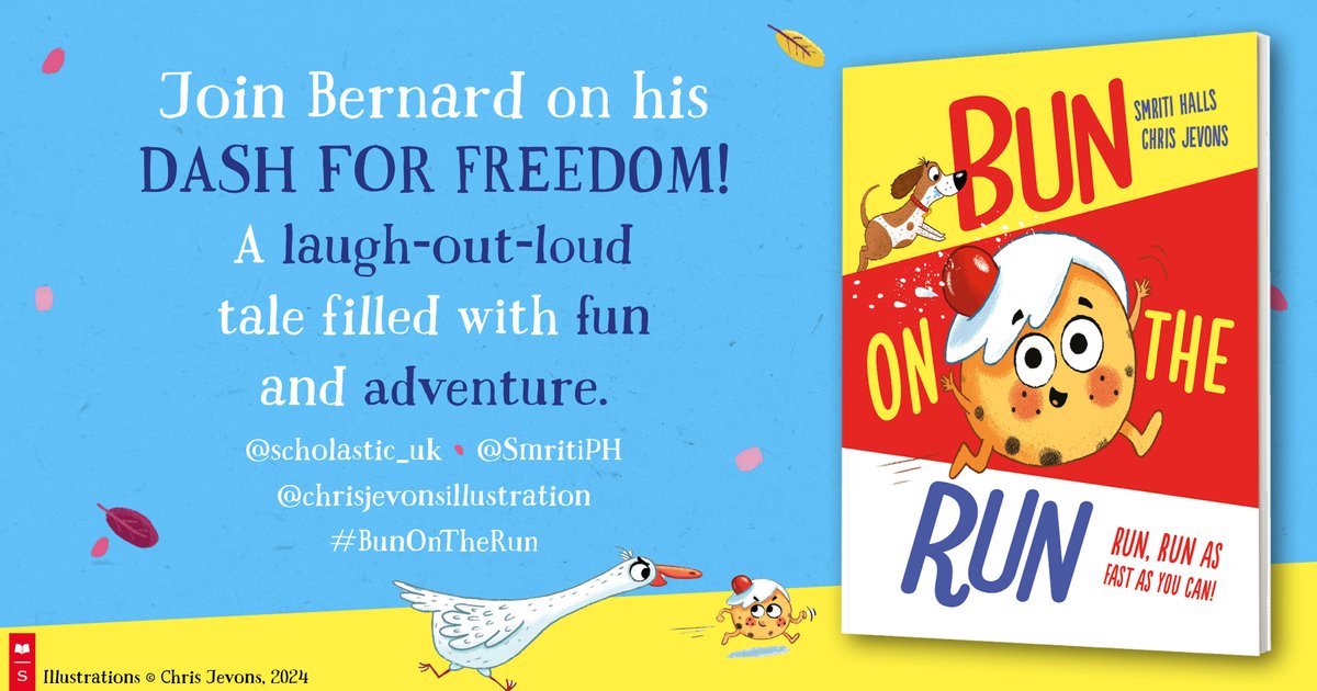 Will Bernard the bun find sweet freedom - or end up in a sticky situation? BUN ON THE RUN is a hilarious new adventure picture book, perfect for kids that love to laugh!❤ #BunOnTheRun is out now!