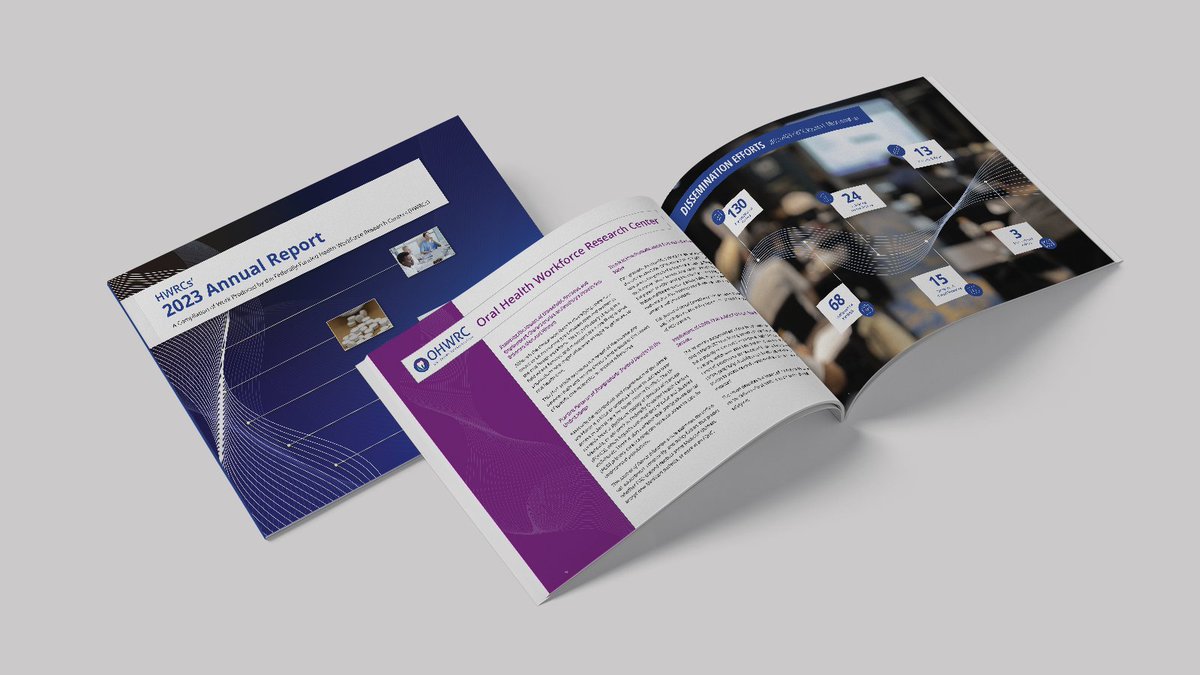 The 2023 HWRCs’ Annual Report captures all of the HRSA-sponsored work conducted by the HWRCs throughout the past year. #COVID-19 #burnout #telehealth #healthequity #oralhealth
ow.ly/yJ2450QWJfM
@OralHealthWatch 
@nysdf