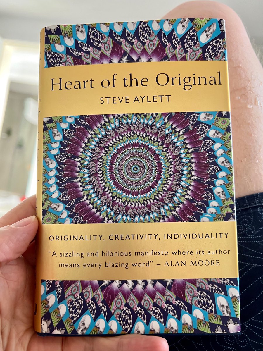 Book 14: Steve Aylett - Heart Of The Original One has to read this extraordinary book quickly. If one were to do it methodically, with all the necessary research material close to hand, one might get the dispiriting sensation that one had previously been operating tremulously.