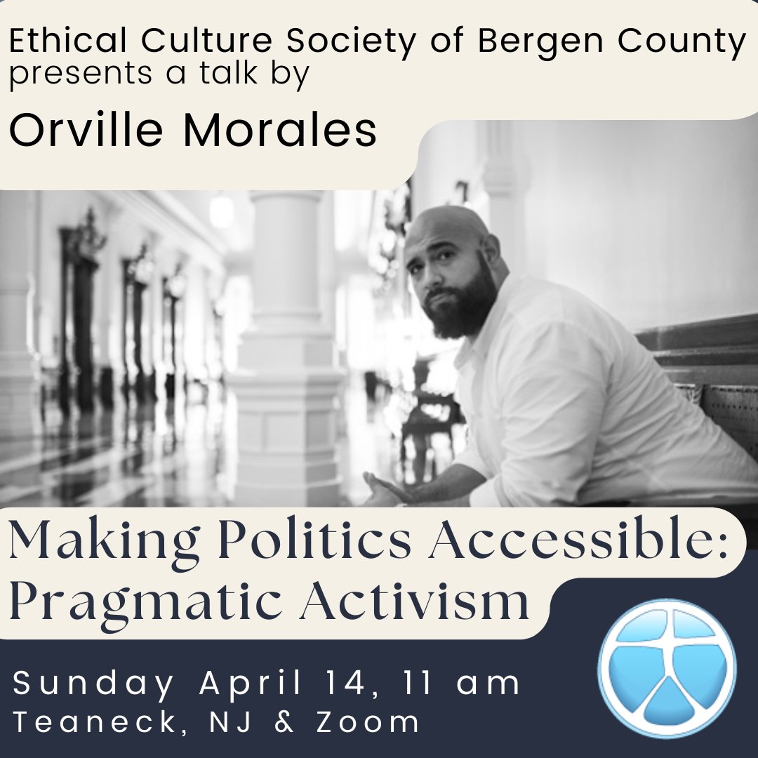 Orville Morales discusses pragmatic activism, a curriculum crafted to help people sustain their long-term commitment to social betterment. He will discuss how best to engage in meaningful conversations and debates.